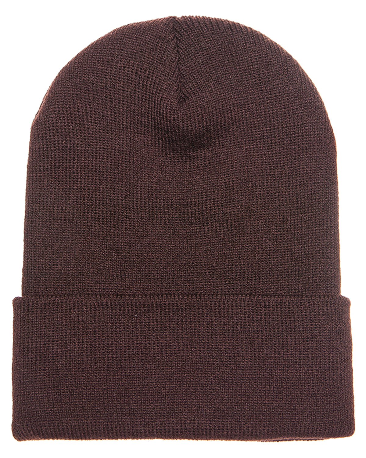 12-Piece Product Package: Yupoong 1501 Adult Cuffed Knit Beanie with Embroidery Customization