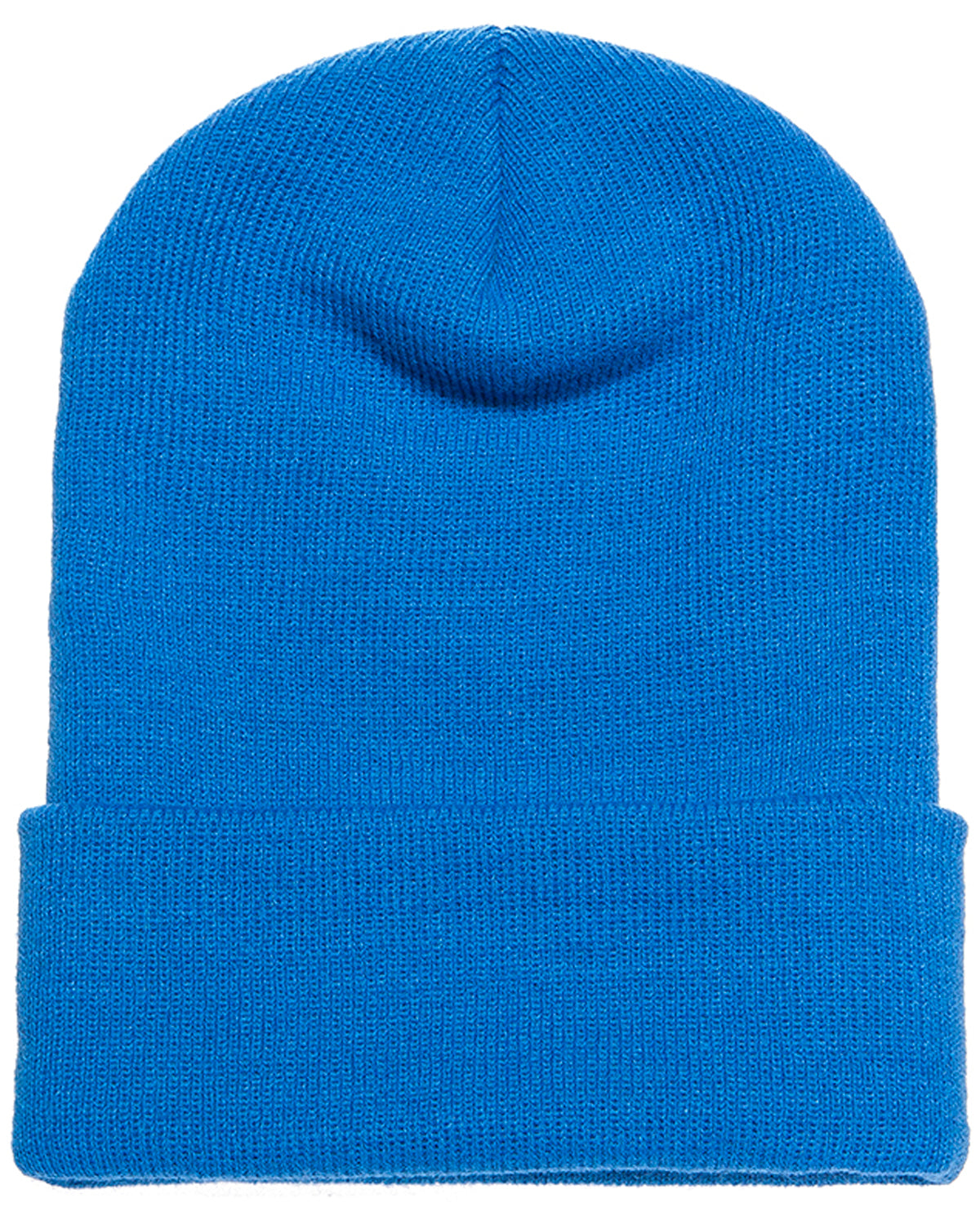 12-Piece Product Package: Yupoong 1501 Adult Cuffed Knit Beanie with Embroidery Customization