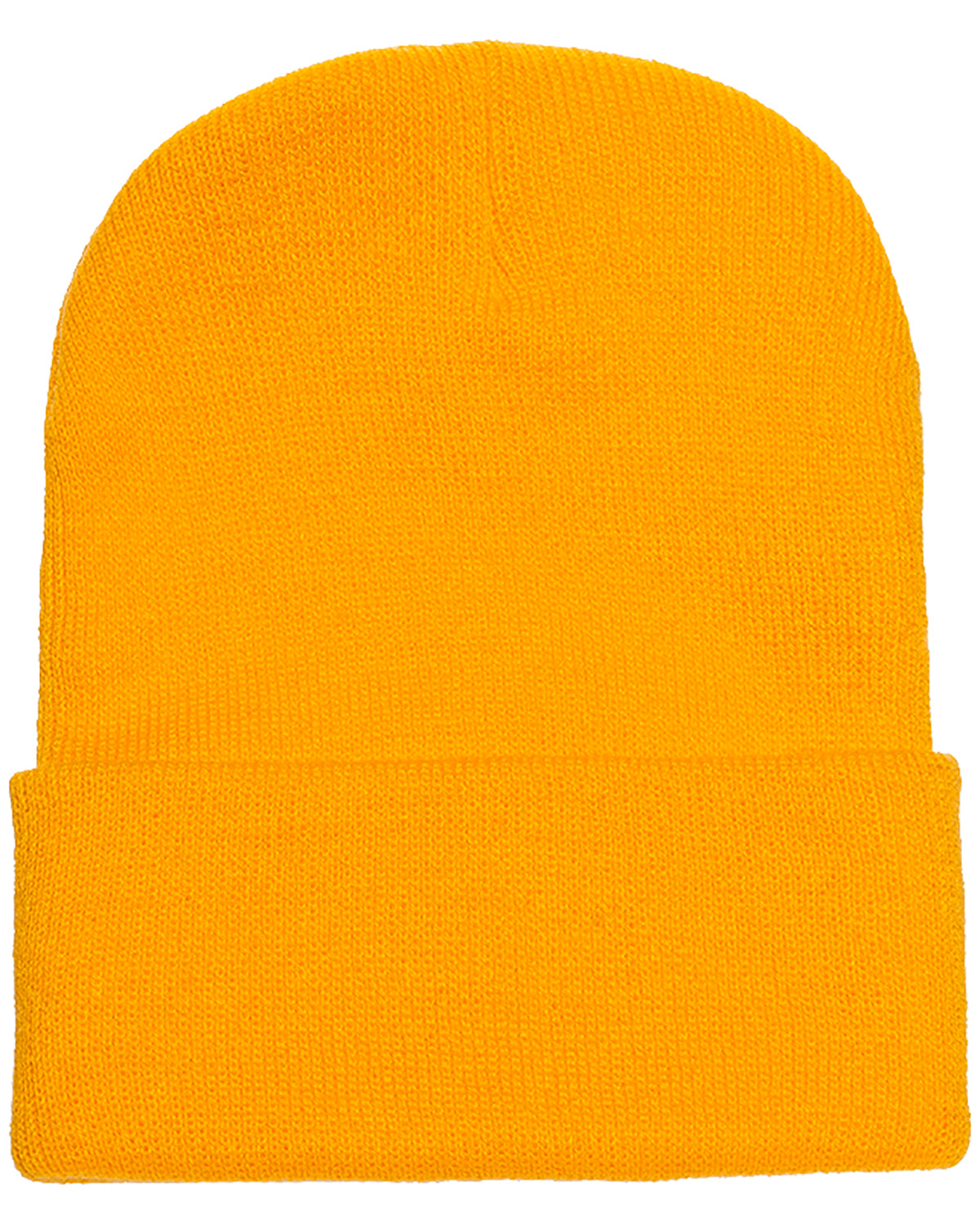 12-Piece Product Package: Yupoong 1501 Adult Cuffed Knit Beanie with Embroidery Customization