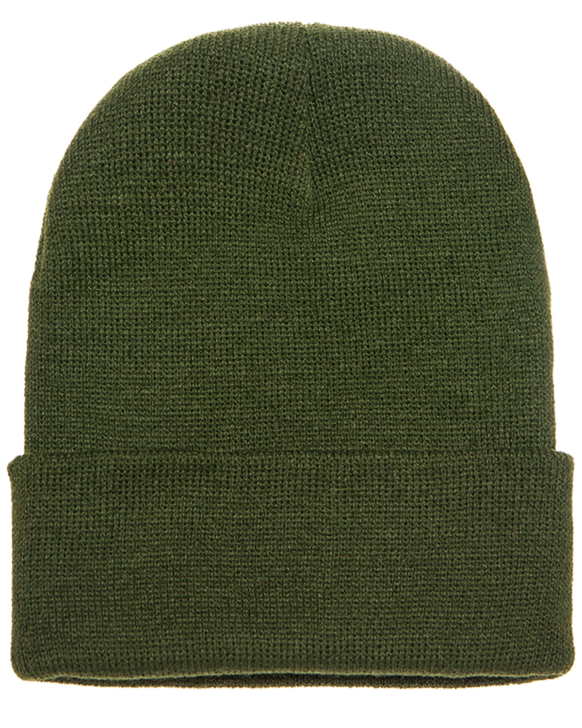 12-Piece Product Package: Yupoong 1501 Adult Cuffed Knit Beanie with Embroidery Customization