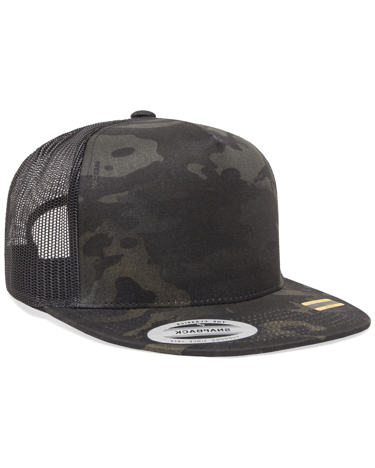 12 Piece Product Package: Yupoong 6006MC Five-Panel Classic Trucker Cap with Custom Embroidery
