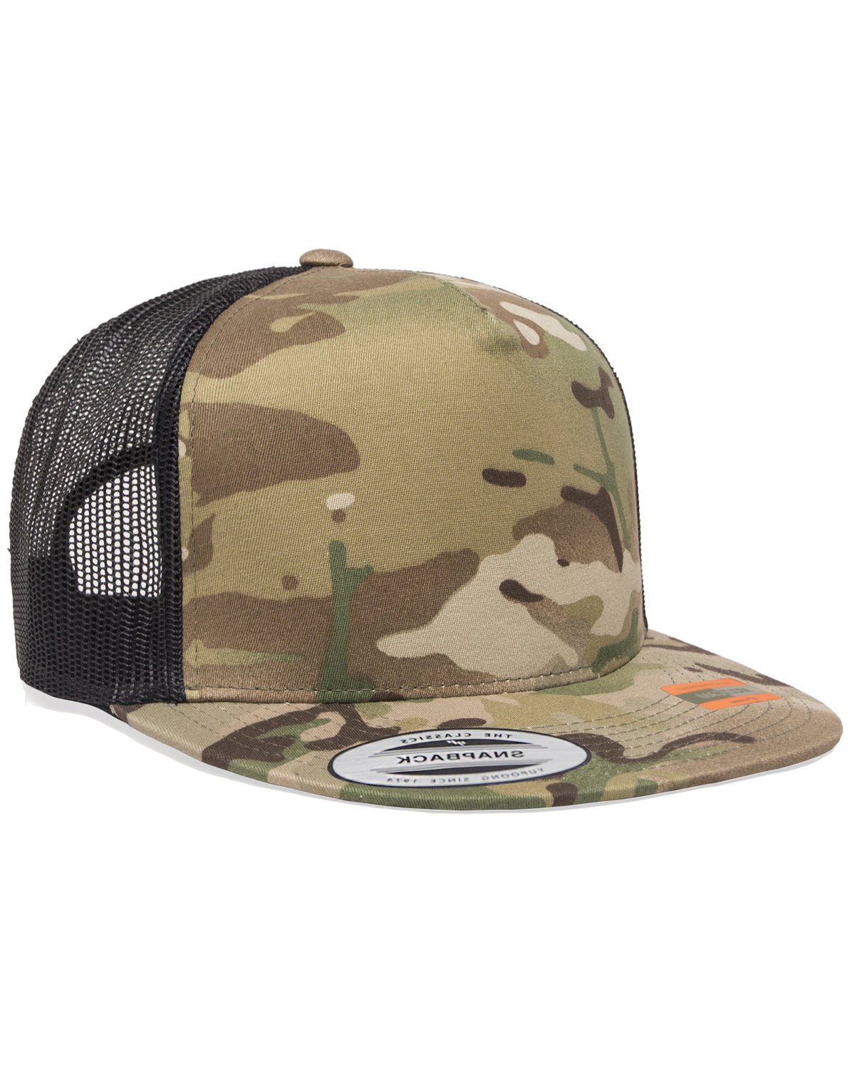 12 Piece Product Package: Yupoong 6006MC Five-Panel Classic Trucker Cap with Custom Embroidery