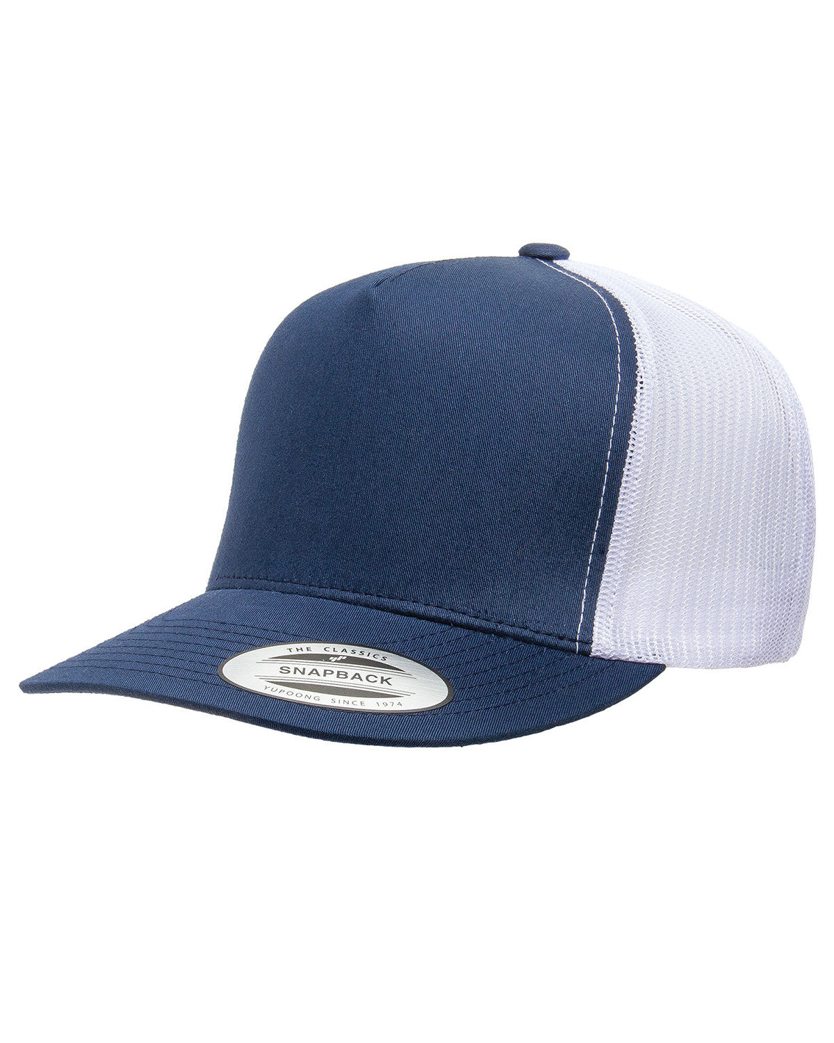 12 Piece Product Package: Yupoong 6006MC Five-Panel Classic Trucker Cap with Custom Embroidery