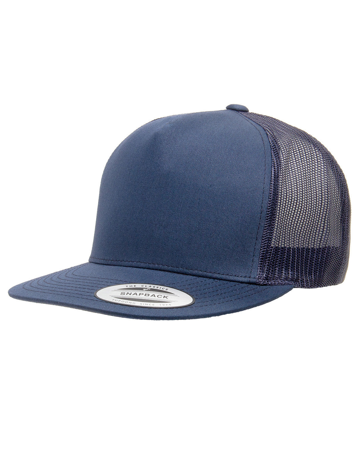 12 Piece Product Package: Yupoong 6006MC Five-Panel Classic Trucker Cap with Custom Embroidery