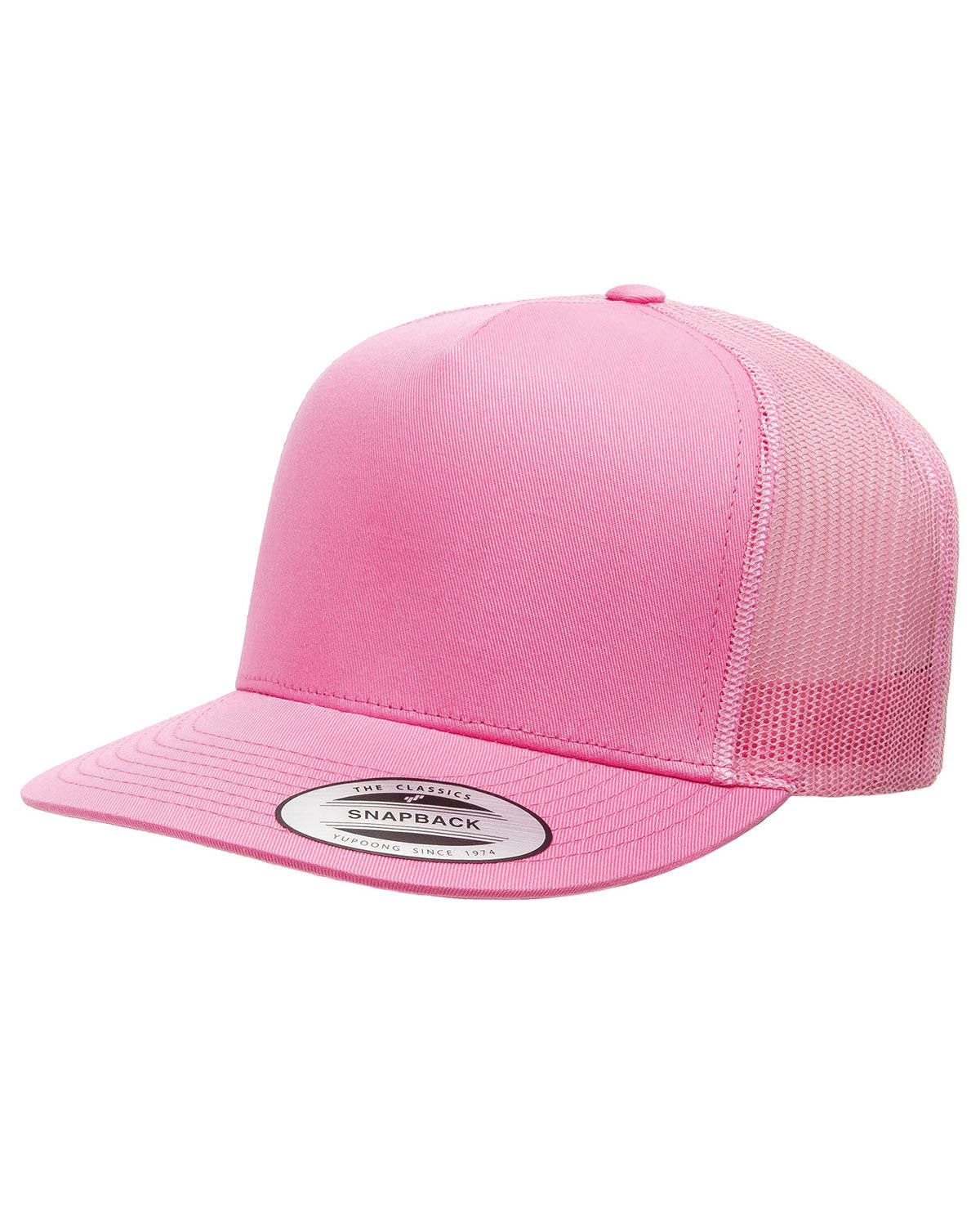 12 Piece Product Package: Yupoong 6006MC Five-Panel Classic Trucker Cap with Custom Embroidery