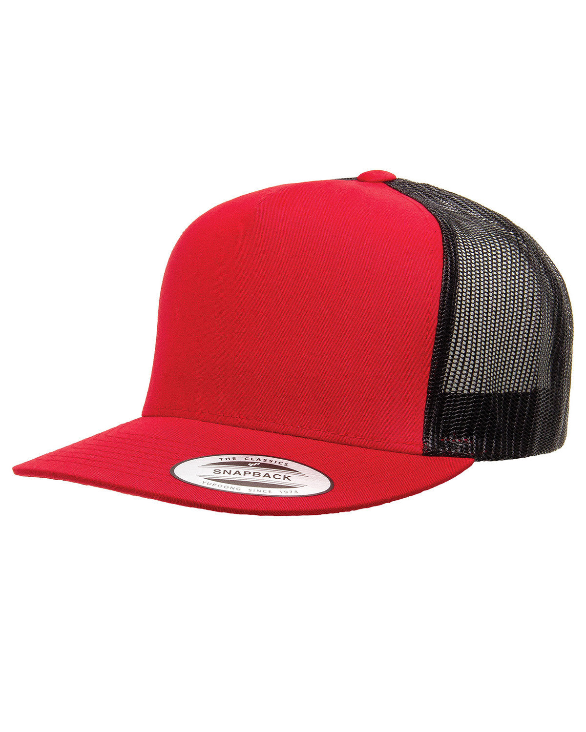 12 Piece Product Package: Yupoong 6006MC Five-Panel Classic Trucker Cap with Custom Embroidery