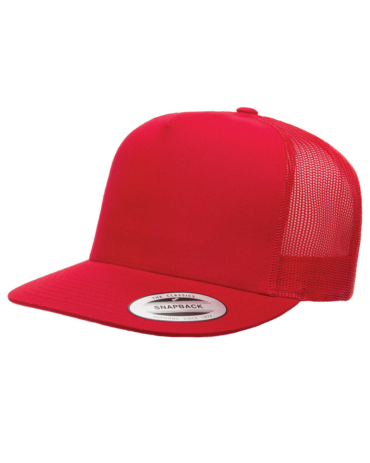 12 Piece Product Package: Yupoong 6006MC Five-Panel Classic Trucker Cap with Custom Embroidery