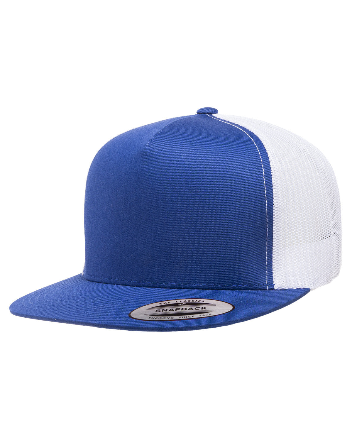 12 Piece Product Package: Yupoong 6006MC Five-Panel Classic Trucker Cap with Custom Embroidery