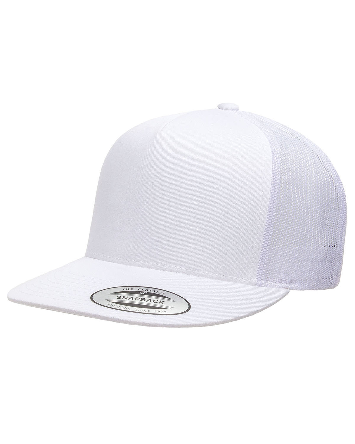 12 Piece Product Package: Yupoong 6006MC Five-Panel Classic Trucker Cap with Custom Embroidery