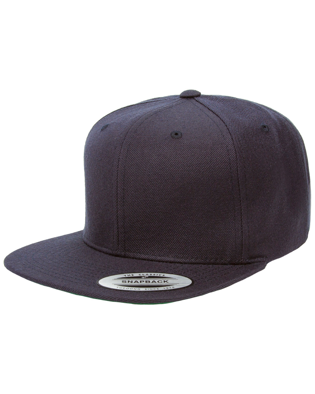 12 Piece Product Package: Yupoong 6089 Adult 66-Panel Structured Flat Visor Classic Snapback with Embrodiery Customization
