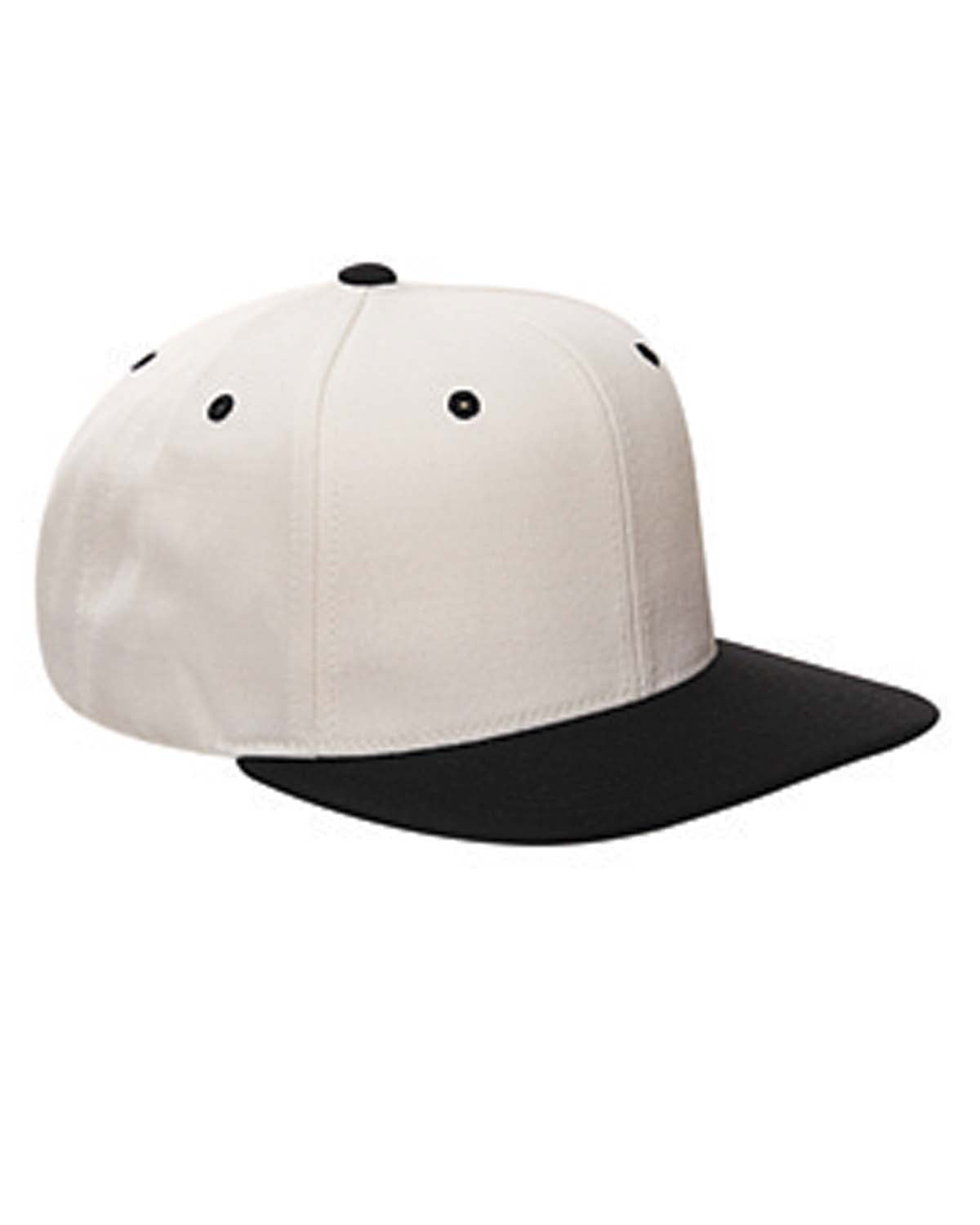 12 Piece Product Package: Yupoong 6089 Adult 66-Panel Structured Flat Visor Classic Snapback with Embrodiery Customization