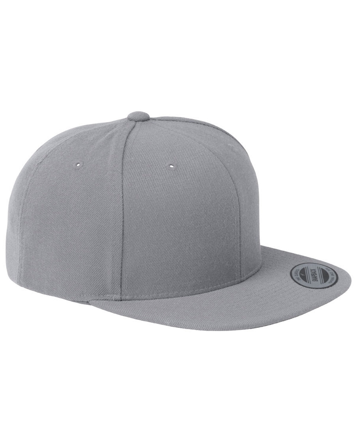 12 Piece Product Package: Yupoong 6089 Adult 66-Panel Structured Flat Visor Classic Snapback with Embrodiery Customization