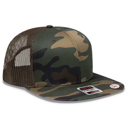 OTTO SNAP 6 Panel Pro Style Mesh Back Trucker Snapback Hat