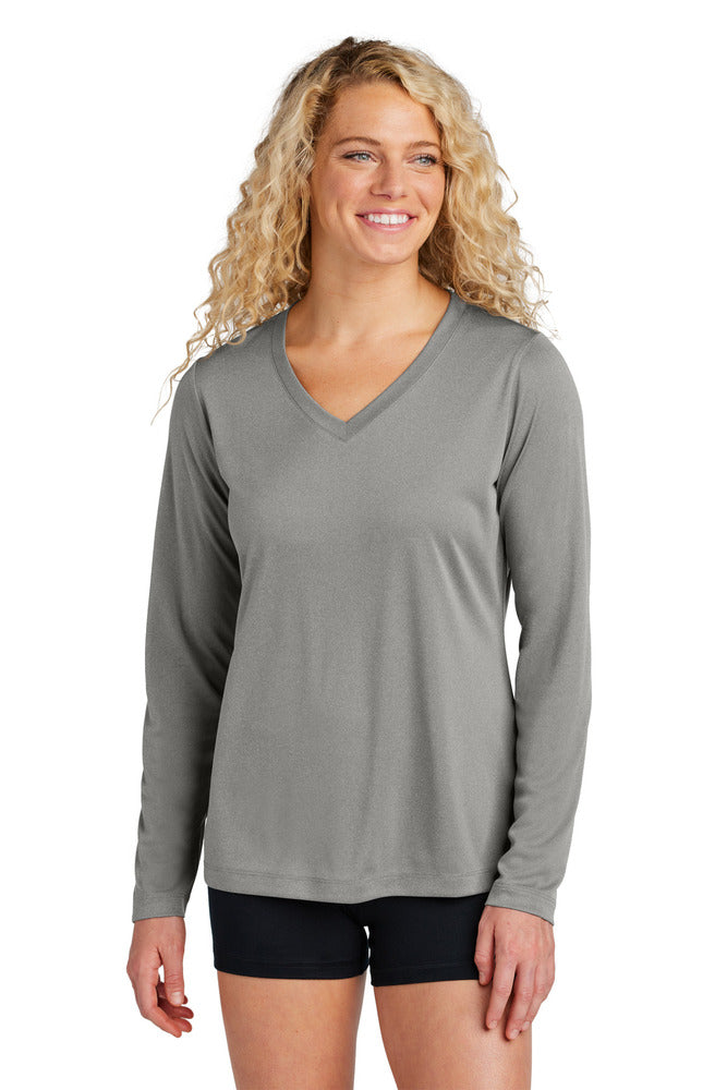Sport-Tek LST353LS Women's Long Sleeve Posi Charge Competitor V-Neck Tee