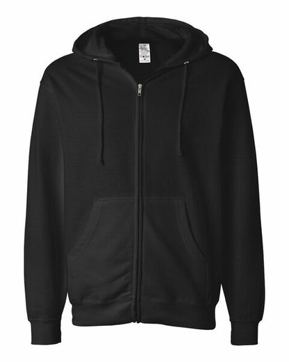 Midweight Zip Hooded Sweatshirt