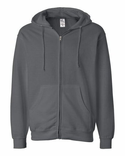 Midweight Zip Hooded Sweatshirt