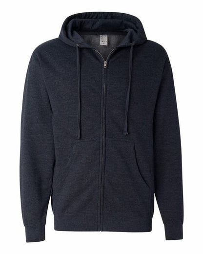 Midweight Zip Hooded Sweatshirt