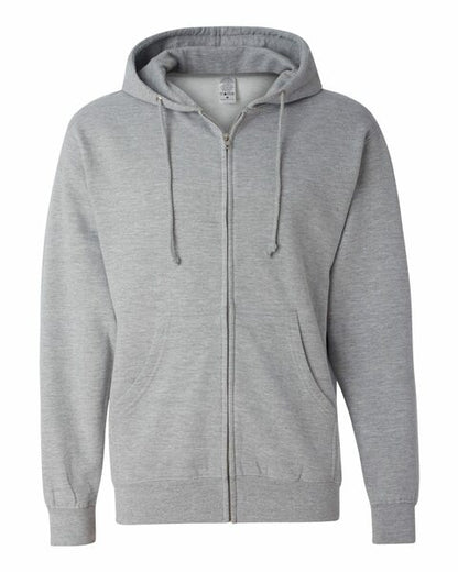 Midweight Zip Hooded Sweatshirt