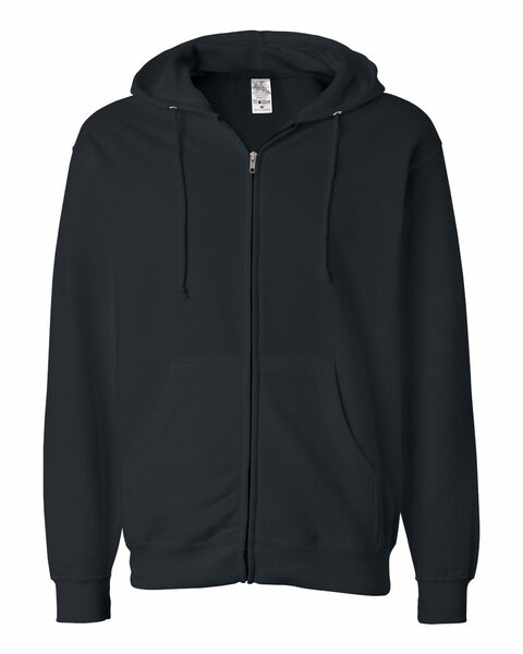 Midweight Zip Hooded Sweatshirt